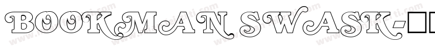 BOOKMAN SWASK字体转换